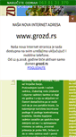 Mobile Screenshot of grozd.co.rs